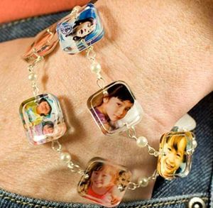 Personalized Photo Charm Bracelet