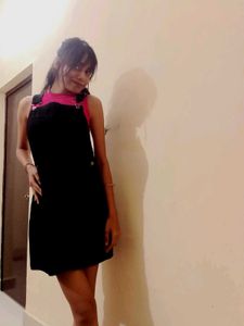 Hot Pink Sleeveless Mock Neck Top