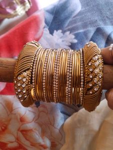 Set Of Bangles (Golden Colour)