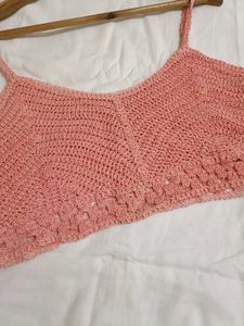 Crochet Crop Top - Handmade