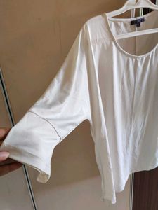 Elegant White Top - Code Brand