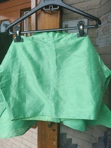 Pista Green Color Petturn Blause