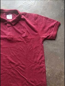 Men's Maroon Polo T-Shirt