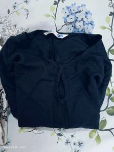 Black Kurta White Plazo