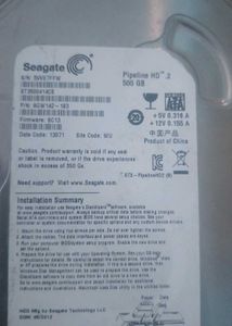 Samsung HD151GJ Hard Drive, and toshiba
