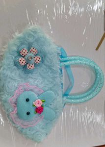 Small Cute Fuzzy Handbags For Kids( Set Of 3)