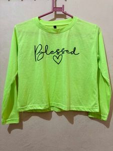 Cute Cat Graphic Crop Top