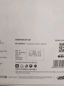 Killer Int. Bath &amp; Body Care Set Fixed Rate