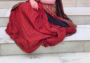 Beautiful Red Maxi Skirt
