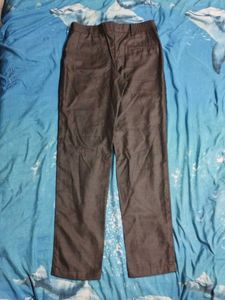 Men's Casual Brown Trousers