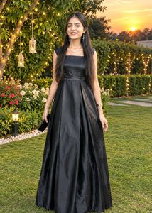 Elegant Black Evening Gown