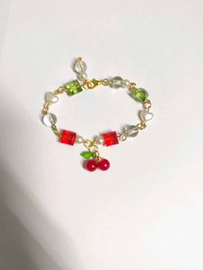 Cherry Charm Bracelet