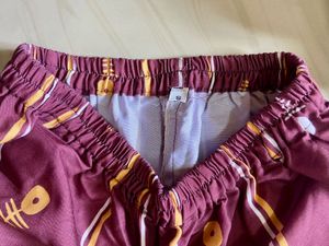 Maroon Striped Kurta Set with Pants