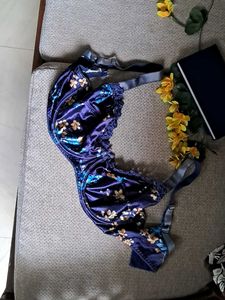 Luxe Floral Print Bra
