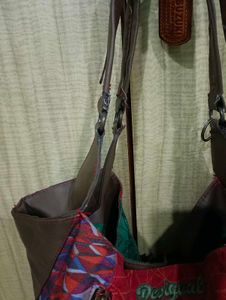 Desigual Colorful Patchwork Shoulder Bag
