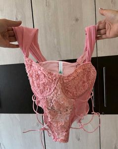 Sheer Lace corset Top