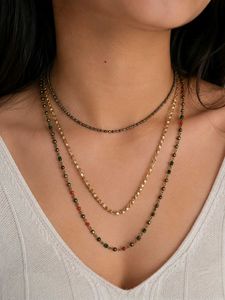 Three Beaded Necklaces