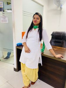White Kurti