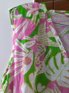 Vibrant Floral Print Sleeveless Dress
