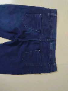 Classic Dark Wash Denim Jeans