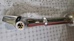 Chromium plated brass tap