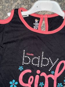 Baby Girl T-Shirt &amp; Shorts Set
