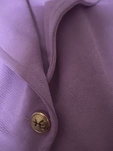 Stylish Lavender Sleeveless Blazer