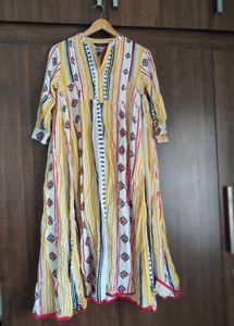 Sangria A-line Long Kurta