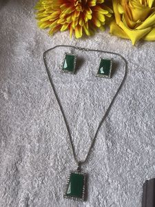 Emerald Green Jewelry Set