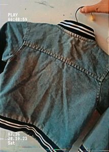 Grey Denim Jacket #under500coins