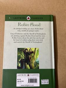Ladybird Classics Robin Hood Book
