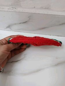Cute Crochet Watermelon Pouch
