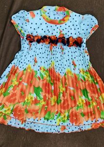 Floral Frock For Girls