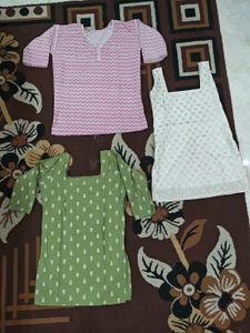 3 Beautiful Women's Kurtas