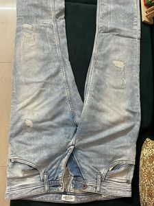 Light Wash Denim Jeans