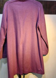 Elegant Lavender Trench Coat