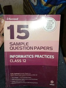 CBSE 12th IP Informatics Practices Sample Pap