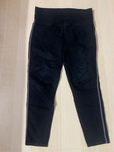 Women Black High Waist Jeggings XXL