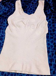 Comfortable White Camisole Top