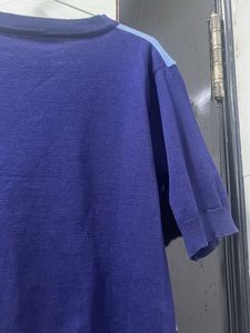 Colorblock Short Sleeve Sweater