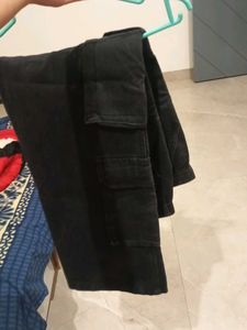 Grey Cargo Pants