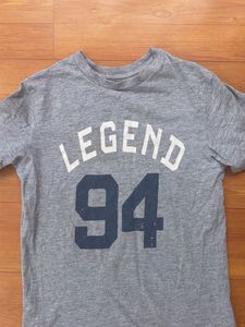 Grey "Legend 94" Graphic T-Shirt