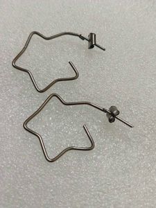 Star Hoop Earrings