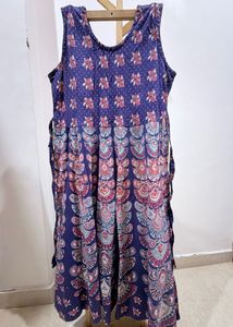 Bohemian Print Maxi Dress