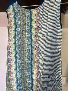 Colorful Sleeveless Dress
