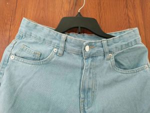 Light Blue Cargo Jeans