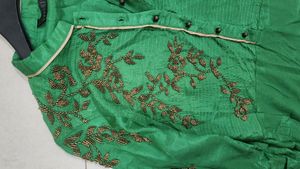 Festivities By Wishful W, Green Kurta