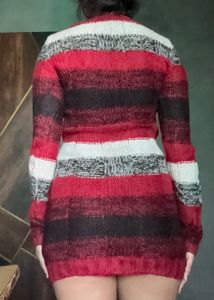 Cozy Striped Knit Sweater