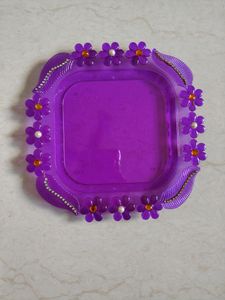 Decorative Plastic Plate For Festival