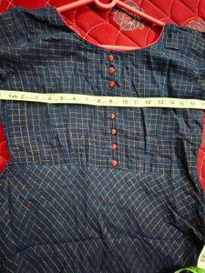 pure cotton sungudi long gown